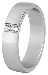 Beneto Женское обручальное кольцо из стали SPD01 цена и информация | Кольца | 220.lv