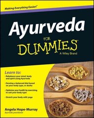 Ayurveda For Dummies cena un informācija | Pašpalīdzības grāmatas | 220.lv