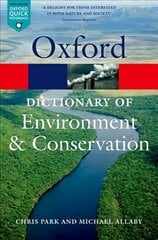 Dictionary of Environment and Conservation 2nd Revised edition cena un informācija | Enciklopēdijas, uzziņu literatūra | 220.lv