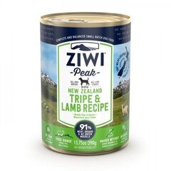 Konservi suņiem ar jēra vēderu un jēra gaļu Ziwi Peak, 390 g cena un informācija | Konservi suņiem | 220.lv