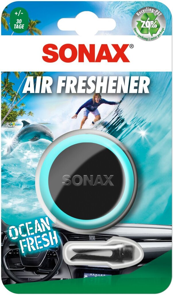 SONAX smarža automašīnai "Ocean Fresh" цена и информация | Auto gaisa atsvaidzinātāji | 220.lv