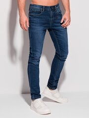 джинсы P1301 - темно-синий цена и информация | Мужские джинсы | 220.lv