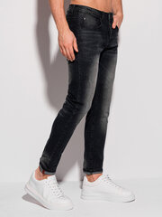 джинсы p1302 - черные цена и информация | Мужские джинсы | 220.lv