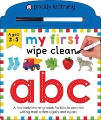 My First Wipe Clean ABC cena un informācija | Grāmatas mazuļiem | 220.lv