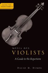 Notes for Violists: A Guide to the Repertoire цена и информация | Книги об искусстве | 220.lv