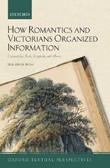 How Romantics and Victorians Organized Information: Commonplace Books, Scrapbooks, and Albums 1 cena un informācija | Vēstures grāmatas | 220.lv