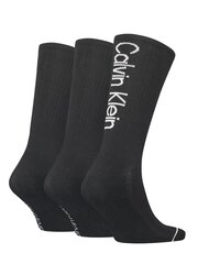 Vīriešu zeķes CALVIN KLEIN Melnas 3 Pck 545660268 цена и информация | Мужские носки | 220.lv