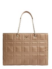 Сумка Calvin Klein, Re-Lock Quilt Tote With Laptop Compartment Safari Canvas, 546000812 цена и информация | Женские сумки | 220.lv