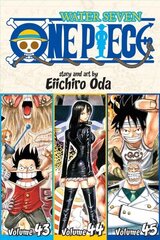 One Piece (Omnibus Edition), Vol. 15: Includes vols. 43, 44 & 45 Omnibus ed, Vols. 43, 44 & 45, Vol. 15 cena un informācija | Fantāzija, fantastikas grāmatas | 220.lv