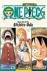 One Piece (Omnibus Edition), Vol. 9: Includes vols. 25, 26 & 27 Omnibus ed, 9, Skypeia 25-26-27 cena un informācija | Fantāzija, fantastikas grāmatas | 220.lv