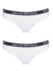 Трусики Emporio Armani 163337 2R227 00010 White 545659316 цена и информация | Трусики | 220.lv