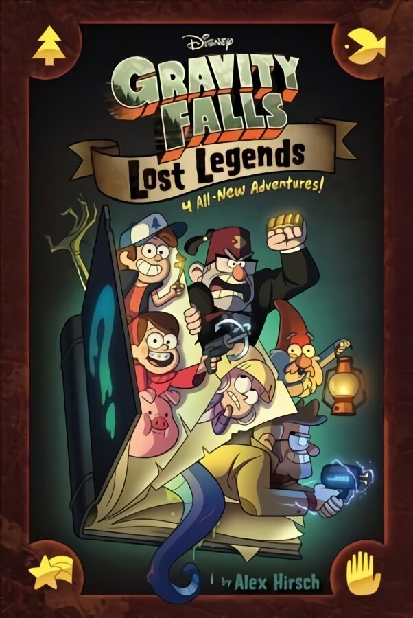 Gravity Falls: Lost Legends: 4 All-New Adventures! cena un informācija | Grāmatas pusaudžiem un jauniešiem | 220.lv