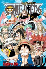 One Piece, Vol. 51: The Eleven Supernovas, v. 51 цена и информация | Фантастика, фэнтези | 220.lv