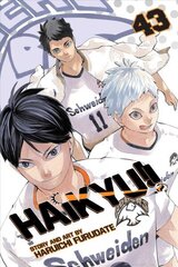 Haikyu!!, Vol. 43 цена и информация | Фантастика, фэнтези | 220.lv