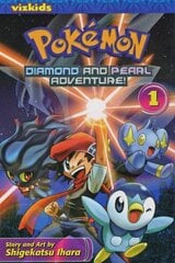 Pokemon Diamond and Pearl Adventure!, Vol. 1: Volume 1 illustrated edition, 1 цена и информация | Книги для подростков и молодежи | 220.lv