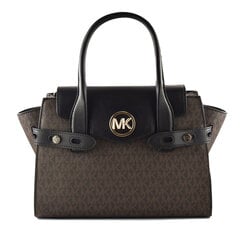 Sieviešu Rokassoma Michael Kors 35S2GNMS5B-BROWN-BLACK Brūns (28 x 19 x 12 cm) cena un informācija | Sieviešu somas | 220.lv