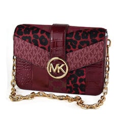 Сумка женская Michael Kors 35F2GNML2Y-MULBERRY-MLT, красная, 23 x 17 x 5 cм цена и информация | Женские сумки | 220.lv