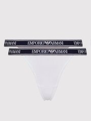 Трусики Emporio Armani 164522 2R227 00010 White 545659348 цена и информация | Женские трусики | 220.lv