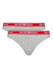 Трусики Emporio Armani 163337 2R227 00948 Light Grey Melange 545659326 цена и информация | Женские трусики | 220.lv