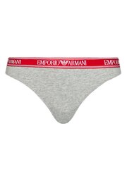 Трусики Emporio Armani 163337 2R227 00948 Light Grey Melange 545659326 цена и информация | Женские трусики | 220.lv