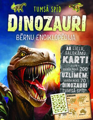 Dinozauri. Bērnu enciklopēdija. Tumsā spīd cena un informācija | Svešvalodu mācību materiāli | 220.lv