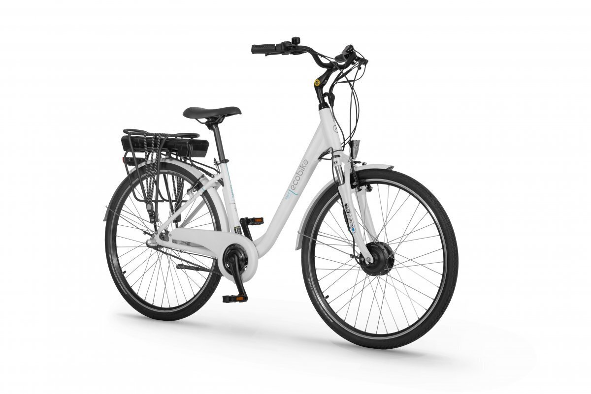 Elektriskais velosipēds Ecobike Basic Nexus 14,5 Ah Greenway, balts cena un informācija | Elektrovelosipēdi | 220.lv