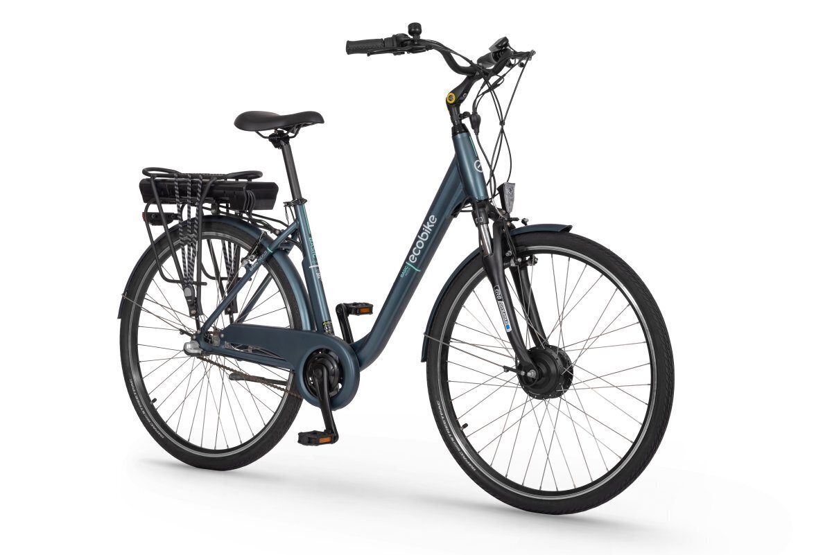 Elektriskais velosipēds Ecobike Basic Nexus 17,5 Ah LG, zils cena un informācija | Elektrovelosipēdi | 220.lv