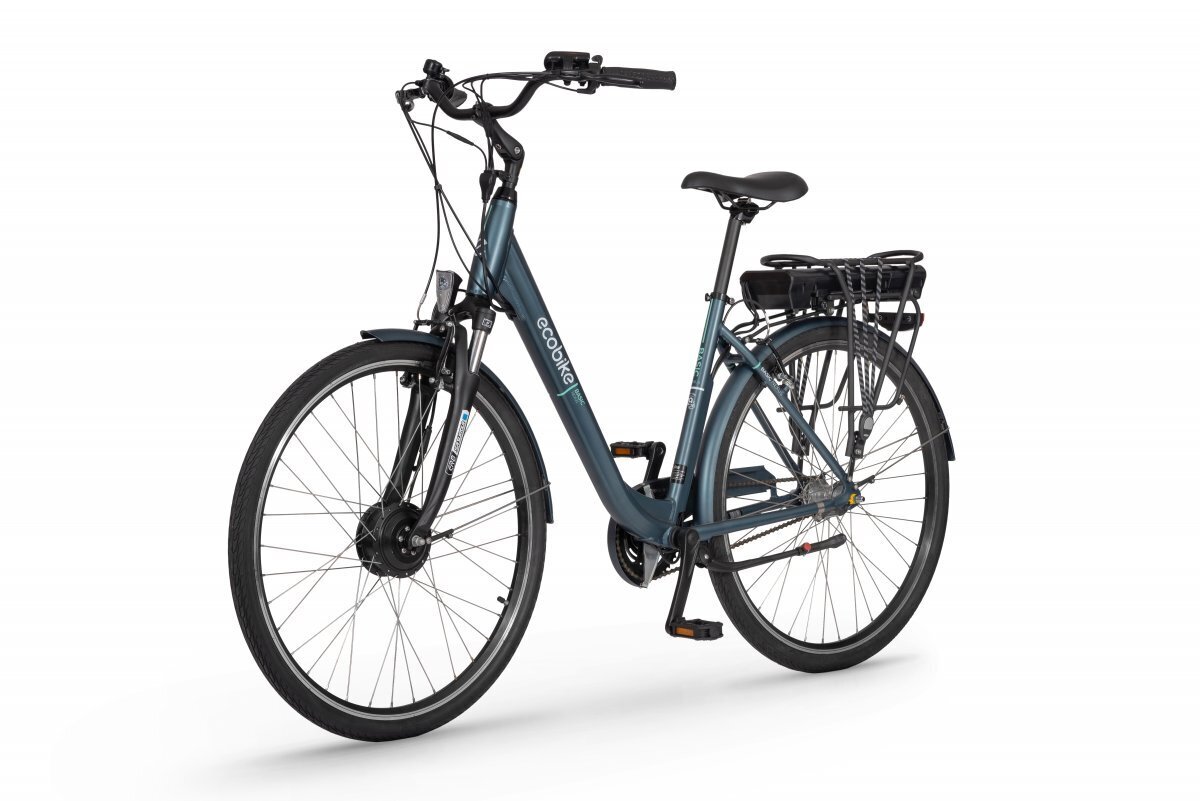 Elektriskais velosipēds Ecobike Basic Nexus 11,6 Ah Greenway, zils cena un informācija | Elektrovelosipēdi | 220.lv