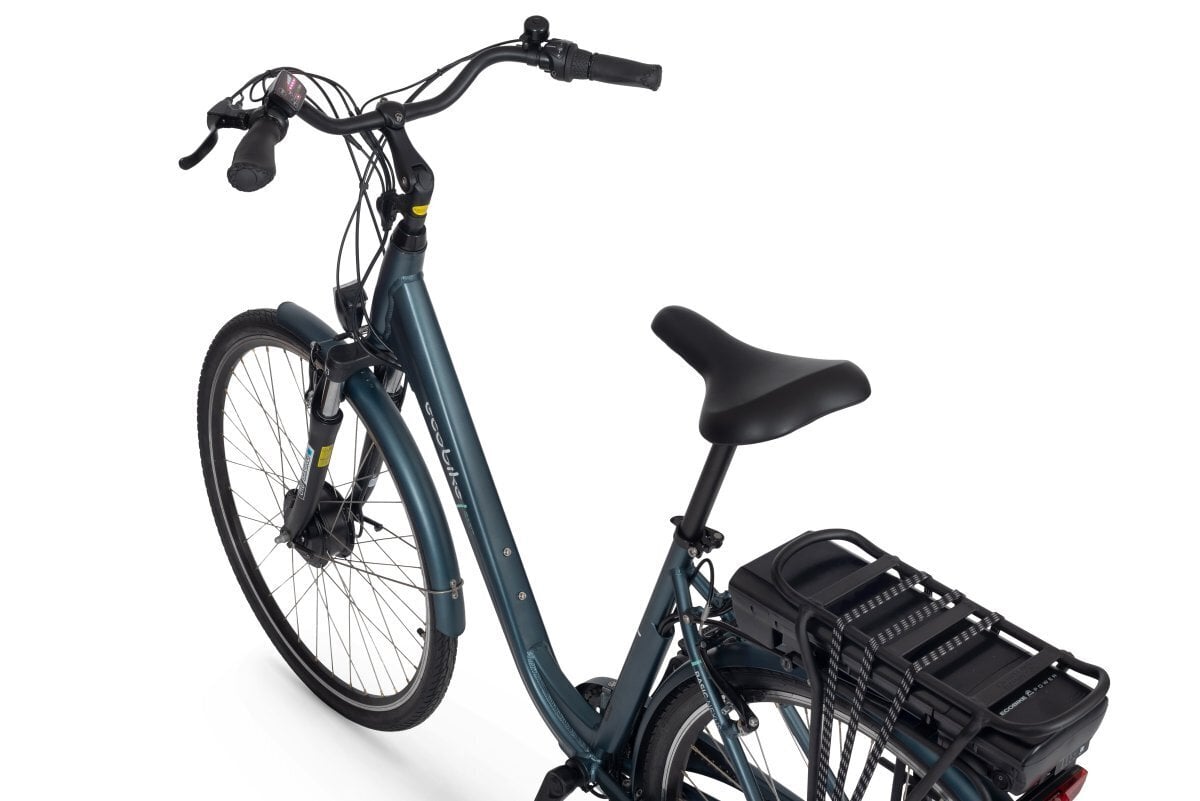Elektriskais velosipēds Ecobike Basic Nexus 11,6 Ah Greenway, zils cena un informācija | Elektrovelosipēdi | 220.lv