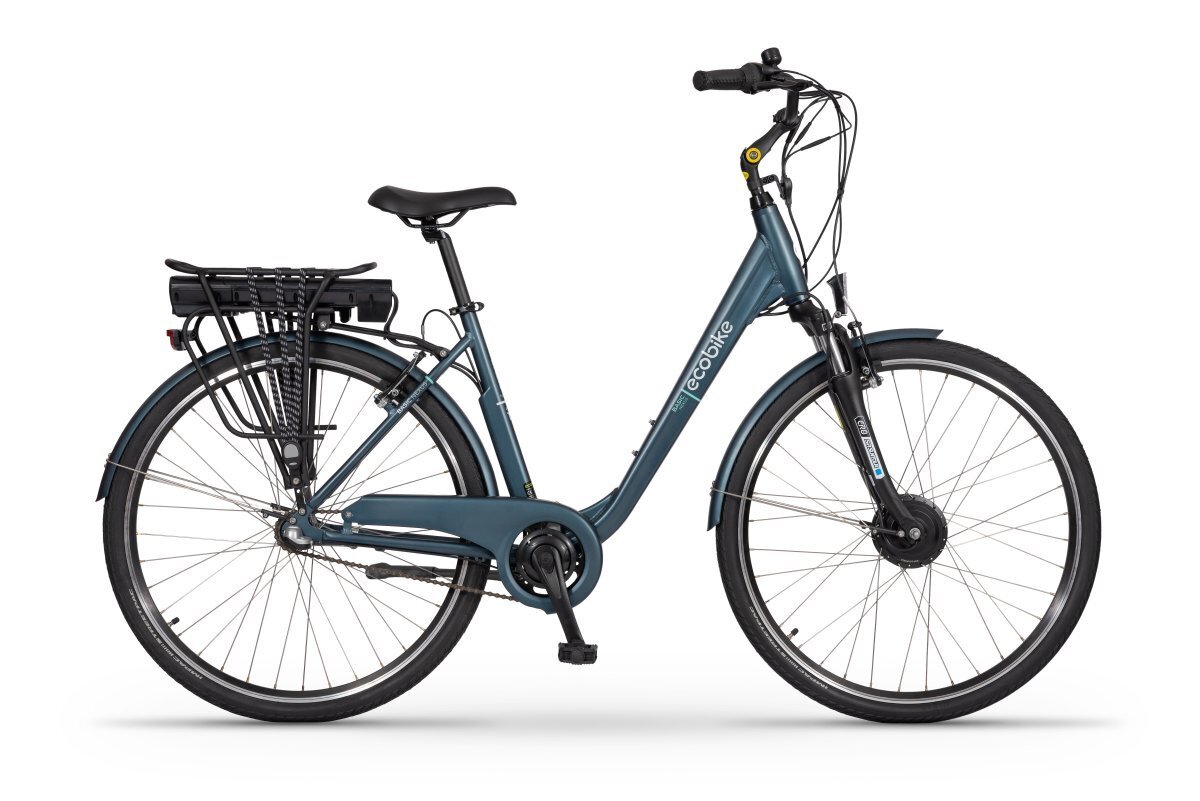 Elektriskais velosipēds Ecobike Basic Nexus 11,6 Ah Greenway, zils cena un informācija | Elektrovelosipēdi | 220.lv