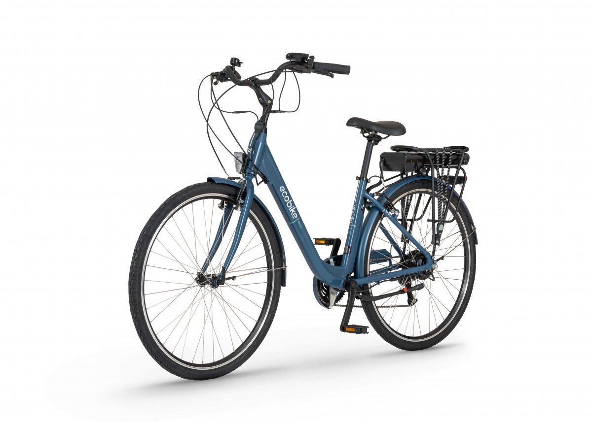 Elektriskais velosipēds Ecobike Basic 11,6 Ah Greenway, zils цена и информация | Elektrovelosipēdi | 220.lv