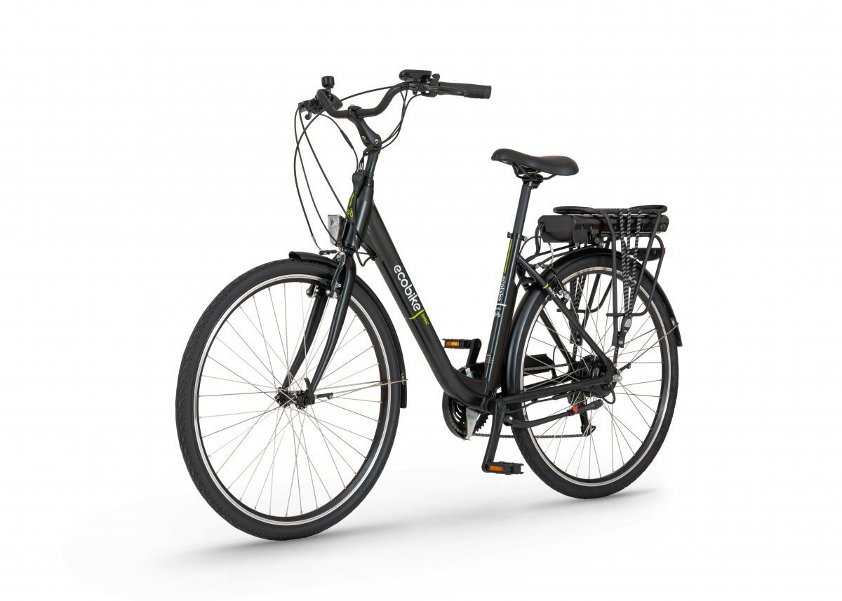 Elektriskais velosipēds Ecobike Basic 17,5 Ah LG, melns цена и информация | Elektrovelosipēdi | 220.lv