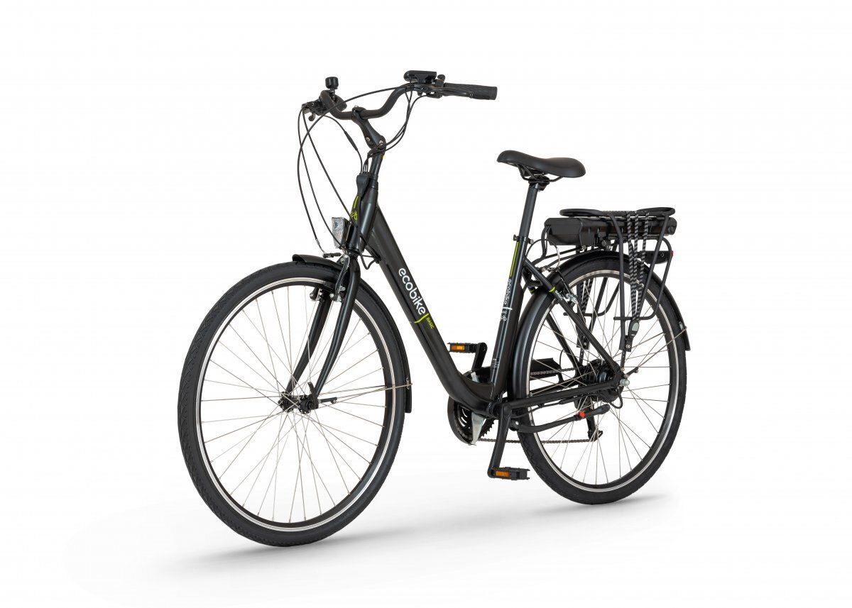 Elektriskais velosipēds Ecobike Basic 11,6 Ah Greenway, melns цена и информация | Elektrovelosipēdi | 220.lv