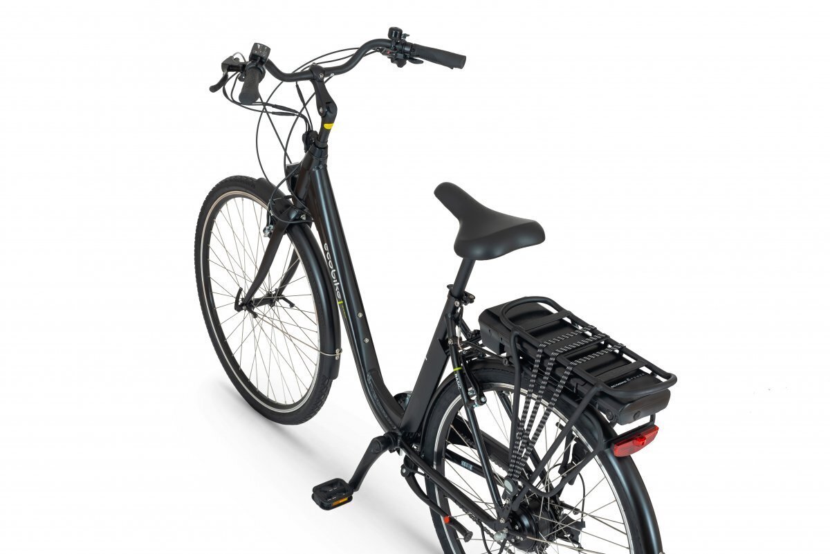 Elektriskais velosipēds Ecobike Basic 11,6 Ah Greenway, melns cena un informācija | Elektrovelosipēdi | 220.lv