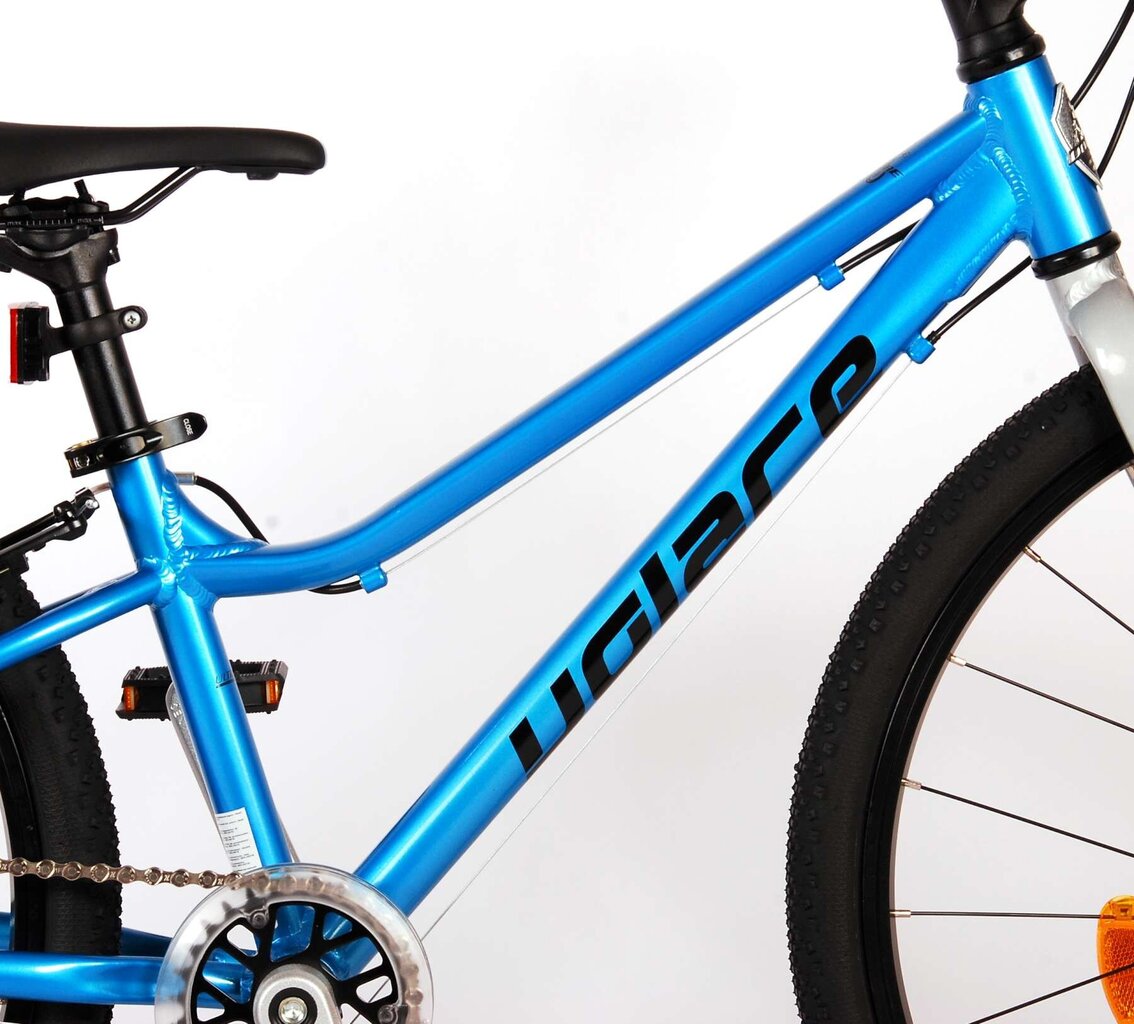 Velosipēds 24" Volare Dynamic (8 ātrumi, zils) cena un informācija | Velosipēdi | 220.lv