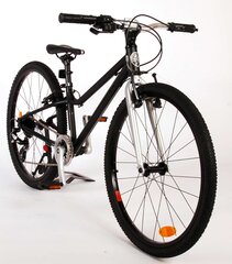 Velosipēds 24" Volare Dynamic (8 ātrumi, matēti melns) цена и информация | Велосипеды | 220.lv