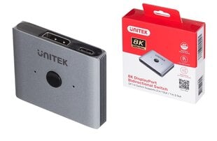 Адаптер Unitek 8K, DisplayPort цена и информация | Адаптеры и USB разветвители | 220.lv