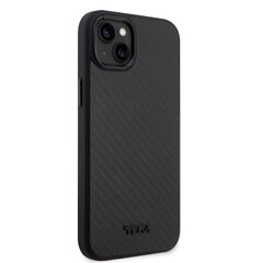 TUMI Aluminium Carbon Pattern Case for iPhone 14 Plus Black цена и информация | Чехлы для телефонов | 220.lv