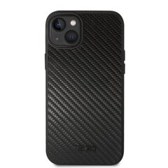 TUMI Aluminium Carbon Pattern Case for iPhone 14 Plus Black цена и информация | Чехлы для телефонов | 220.lv