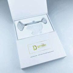 Массажер для лица из горного хрусталя и камня гуаша Dsmile, 1 шт. цена и информация | Массажеры для лица, инструменты для чистки лица | 220.lv