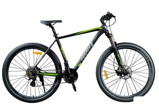 Kalnu velosipēds Gust Ultegra 29cll XL/XXL melns cena un informācija | Velosipēdi | 220.lv