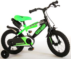 Велосипед 14" Sportivo - неоновый зеленый/черный цена и информация | Велосипеды | 220.lv
