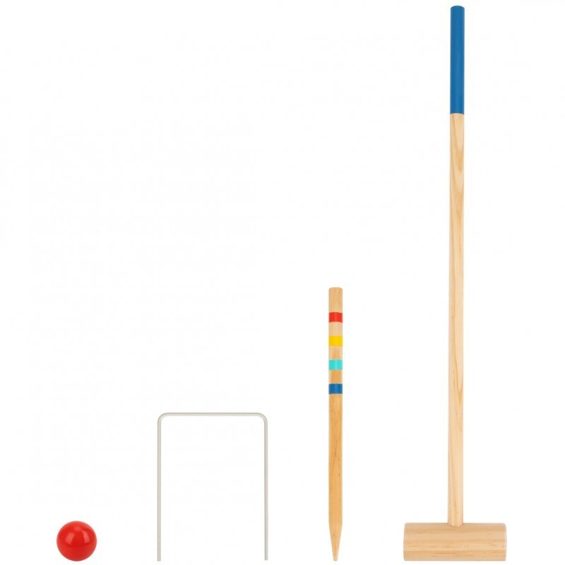 Bērnu kriketa spēles koka komplekts цена и информация | Attīstošās rotaļlietas | 220.lv
