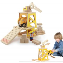 Деревянная строительная площадка - Masterkidz цена и информация | Развивающие игрушки | 220.lv