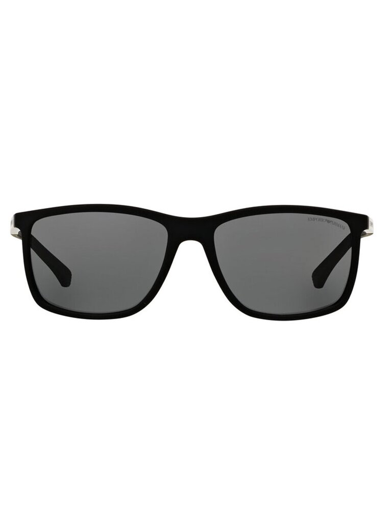 EMPORIO ARMANI Rectangle Black 500021352 cena un informācija | Saulesbrilles  vīriešiem | 220.lv