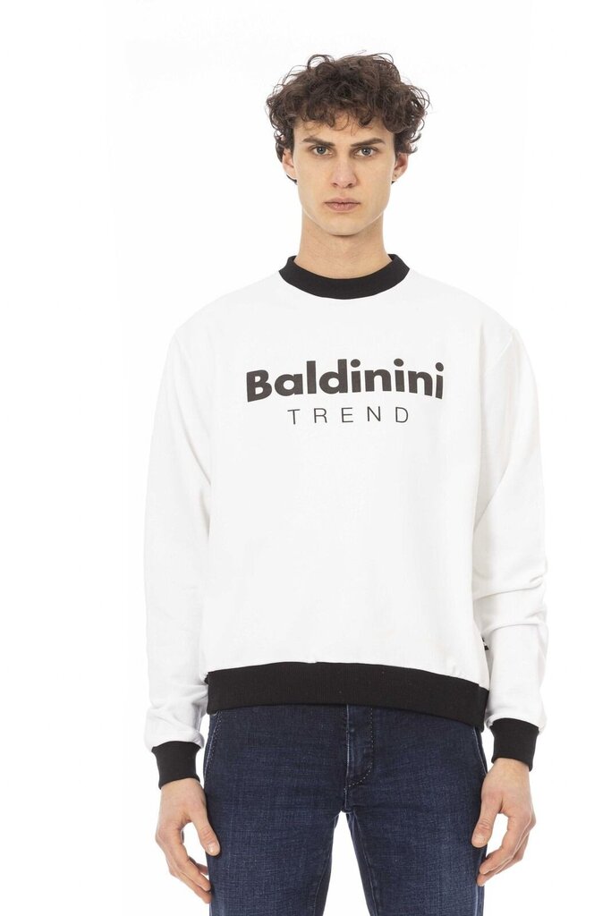 Džemperis Baldinini Trend - 6510141_COMO 6510141_COMO_BIANCOWHITE-4XL cena un informācija | Vīriešu džemperi | 220.lv