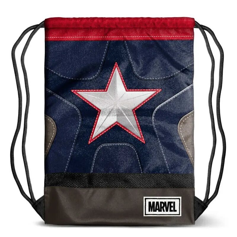Marvel Captain America soma, 48 cm cena un informācija | Sporta somas un mugursomas | 220.lv