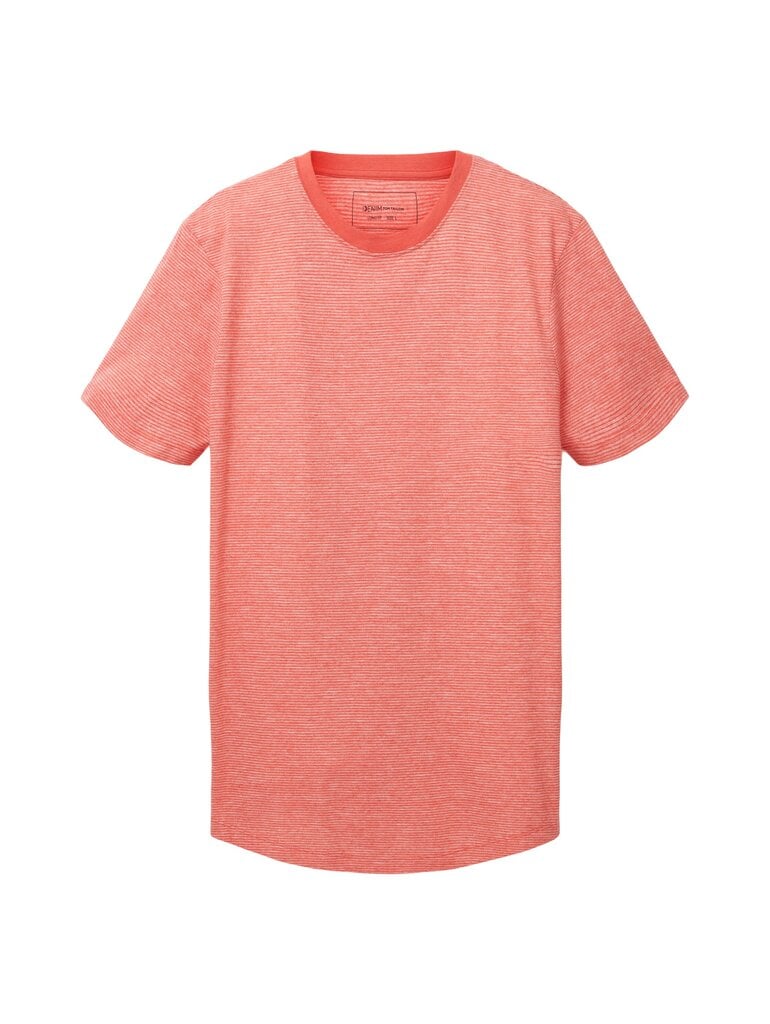 Tom Tailor vīriešu t-krekls, sarkans stepēts cena un informācija | Vīriešu T-krekli | 220.lv