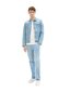 Tom Tailor vīriešu džinsu jaka, gaiši zila cena un informācija | Vīriešu virsjakas | 220.lv