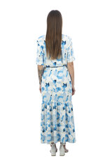 Платье женское Tom Tailor, синее в пестрых тонах цена и информация | Платья | 220.lv